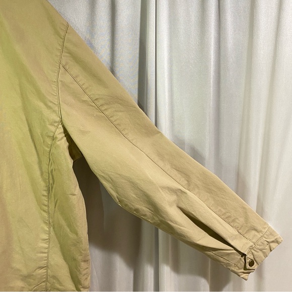 Old Navy Vintage 2005 Men's Large Tan Chore Workwear FA05 Y2K Harrington Jacket - Picture 10 of 16